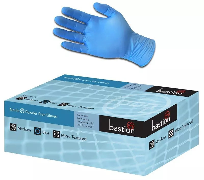 GLOVES - NITRILE POWDER FREE L (PK100)