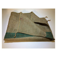 Hessian Replacement Sack - Green Stripe