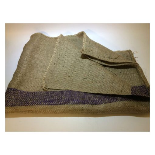 Hessian Replacement Sack - Purple Stripe