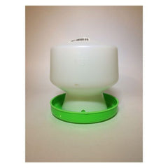 Plastic Green & White Drinker 1.3L