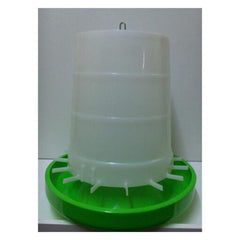 Plastic Green & White Feeder 8kg