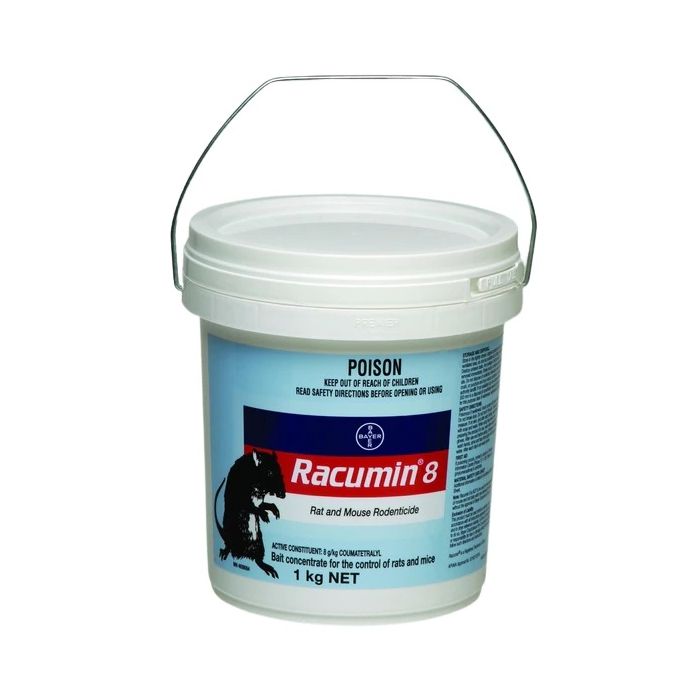 RACUMIN 8 RAT & MOUSE BAIT 1KG