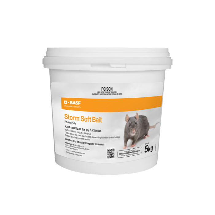 STORM SOFT BAIT RODENTICIDE 5KG