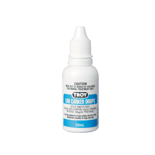 Troy Ear Canker Drops 20ml