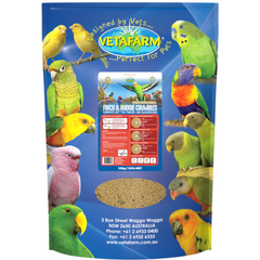 Vetafarm Finch & Budgie Crumbles 10kg