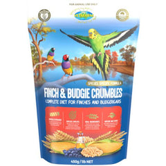 Vetafarm Finch & Budgie Crumbles 450g