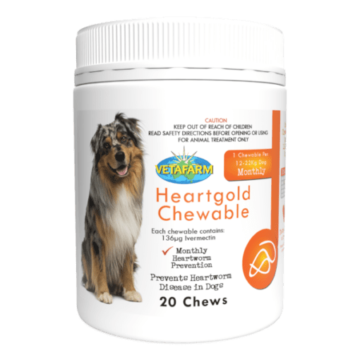 Vetafarm Heartgold Chewable 20pk