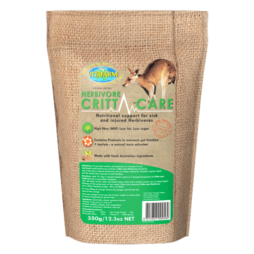 Vetafarm Herbivore Crittacare 350g