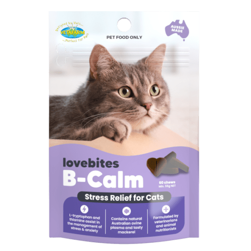 Vetafarm Lovebites B-Calm Cat Chews 60pk