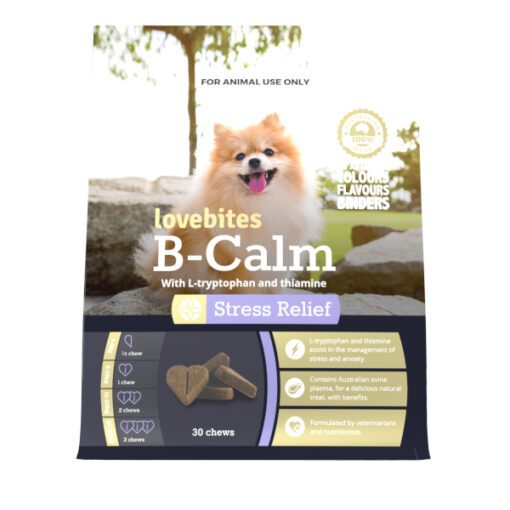 Vetafarm Lovebites B-Calm Dog Chews 30pk