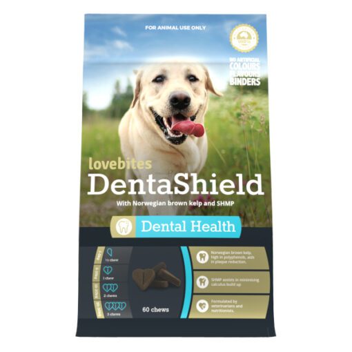 Vetafarm Lovebites Dentashield Dog Chews 60pk