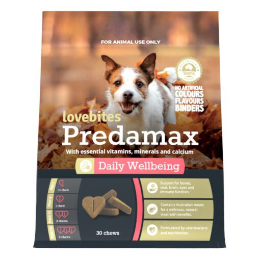 Vetafarm Lovebites Predamax Dog Chews 30pk