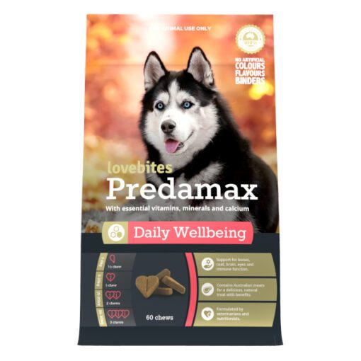 Vetafarm Lovebites Predamax Dog Chews 60pk