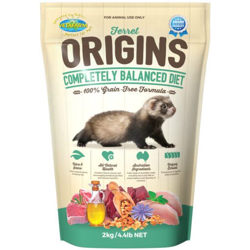 Vetafarm Origins Ferret Diet 2kg