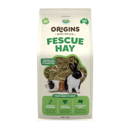 Vetafarm Origins Fescue Hay Mini Bale 1kg