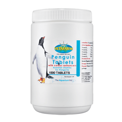 Vetafarm Penguin Tabs + Canthax 1000pk