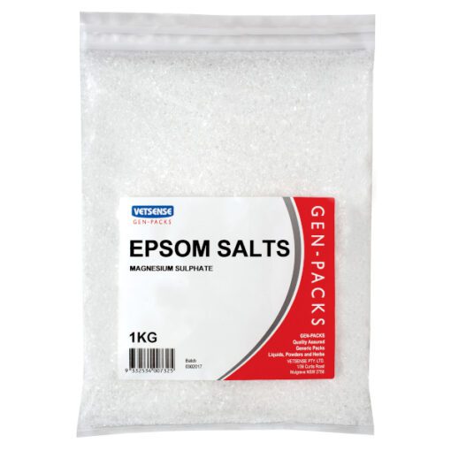 Vetsense GEN-PACK Epsom Salts 1kg