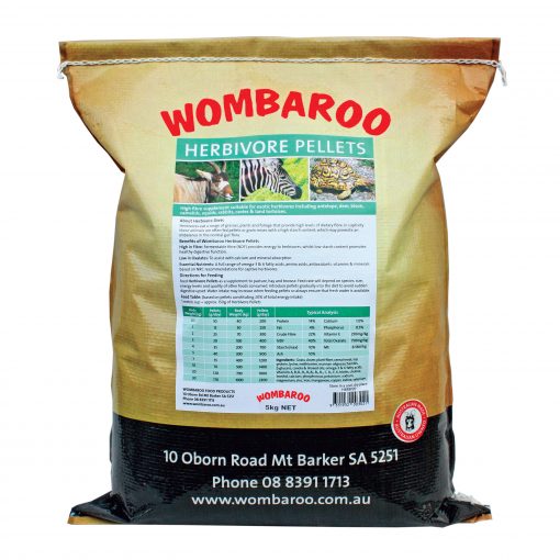 Wombaroo Herbivore Pellets 20kg