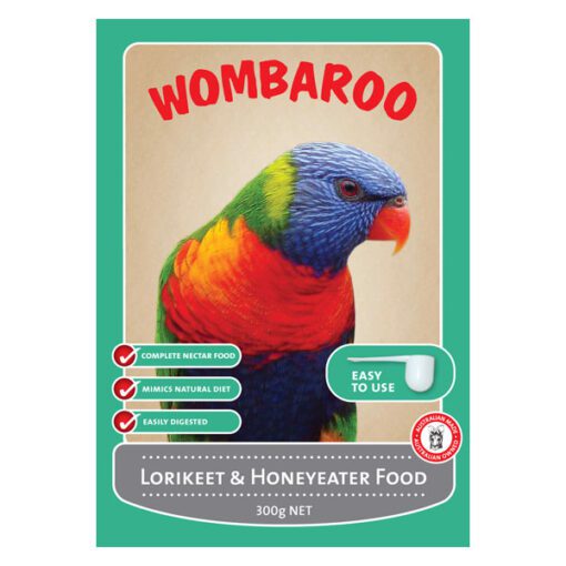 Wombaroo Lori & Honeyeater Food 300g