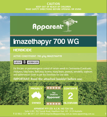 Apparent Imazethapyr 700 2kg - Selective Herbicide Broadleaf Grass Weed Control Crop Spray